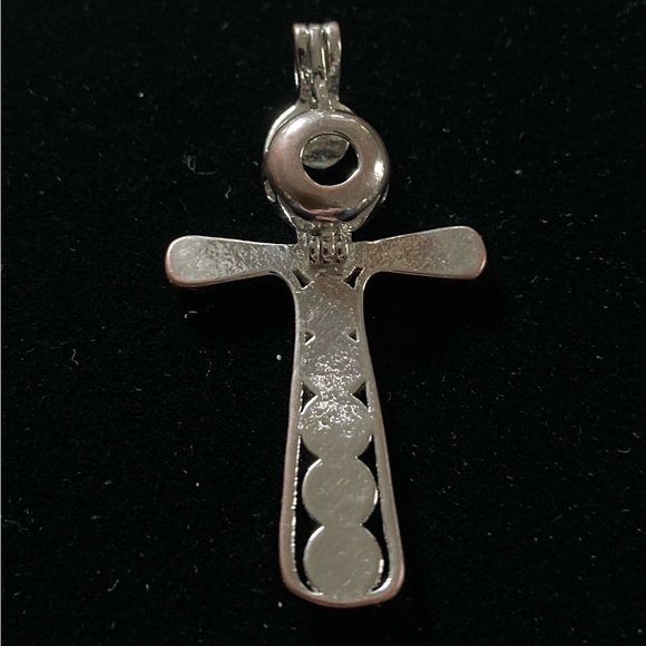 4 pc set plus 6 pearls Ankh Chakra, Lucky Elephant with 2x20” 925 Silver Chains - Picture 16 of 16